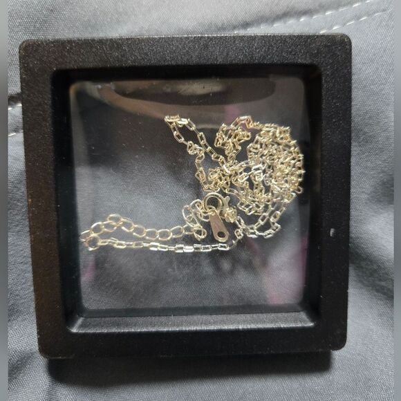 925 Sterling Silver Necklace Chain - Picture 3 of 4